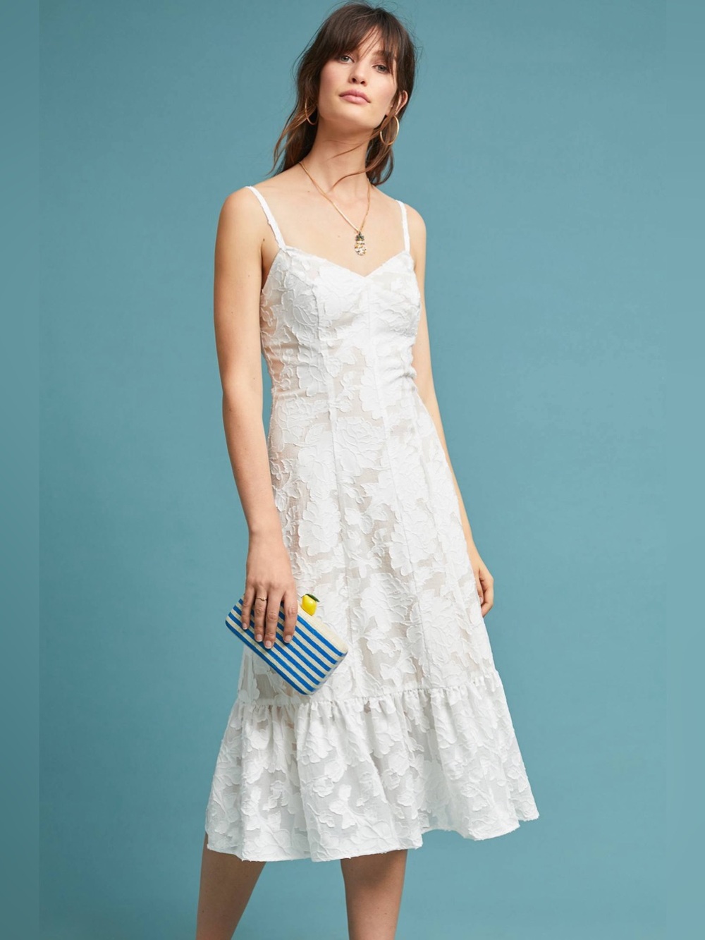 Tracy Reese x Anthropologie Summer Romance Dress Womens 14